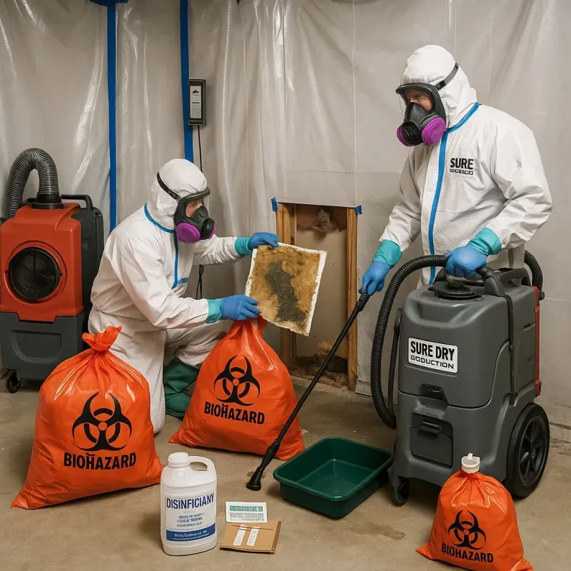 Contaminated Water Handling Protocols process in Ramos, PR